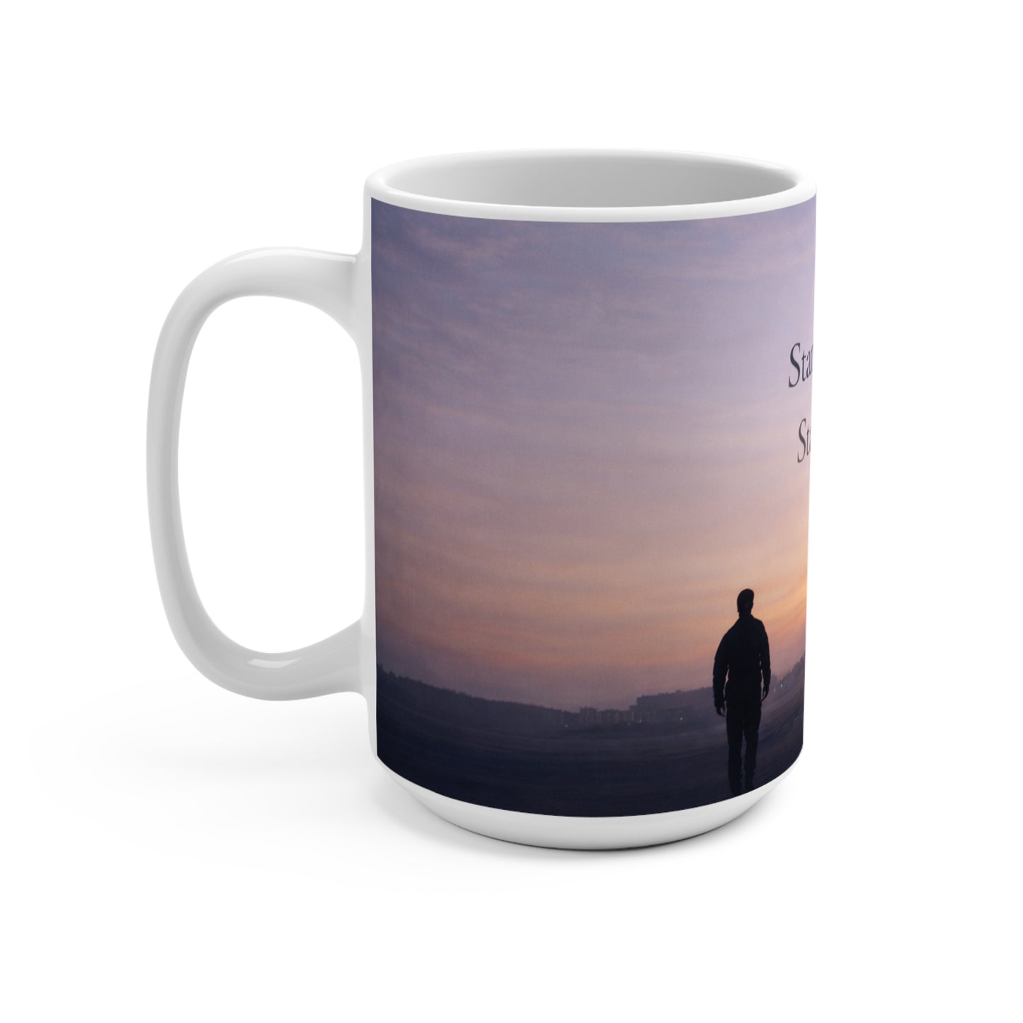 (15 Oz) Stand Watch. Stay Ready. – For Those Who Serve | Air Force Inspired Coffee Mug