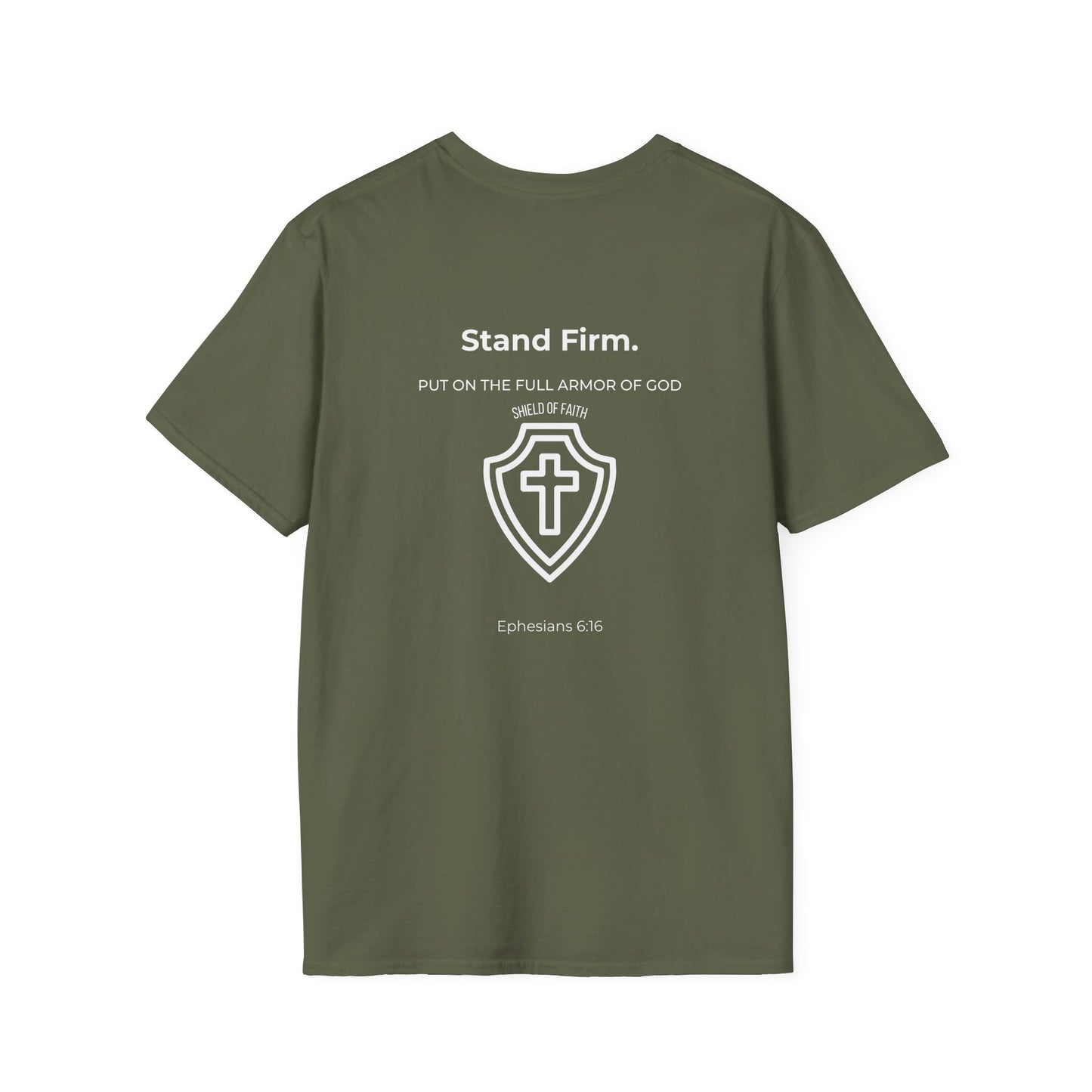 Armor of God Shield of Faith Shirt | Ephesians 6:16 Christian T-Shirt Launch Special $22.49