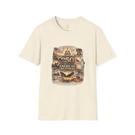 God Bless America 1776–2026 Shirt | One Nation Under God | Patriotic Christian T-Shirt